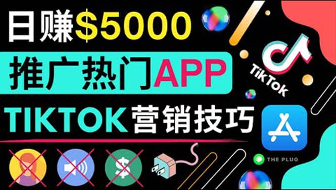 无需露脸，无需录音，无需投资，TIKTOK上传短视频，最高日入5000美元创鑫阁-网创项目资源站-副业项目-创业项目-搞钱项目创鑫阁