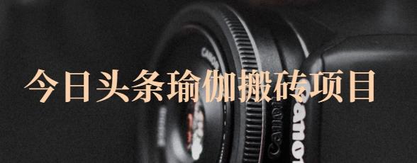 猎人社区·今日头条瑜伽搬砖项目，单号一天几十收入，可以批量操作！创鑫阁-网创项目资源站-副业项目-创业项目-搞钱项目创鑫阁