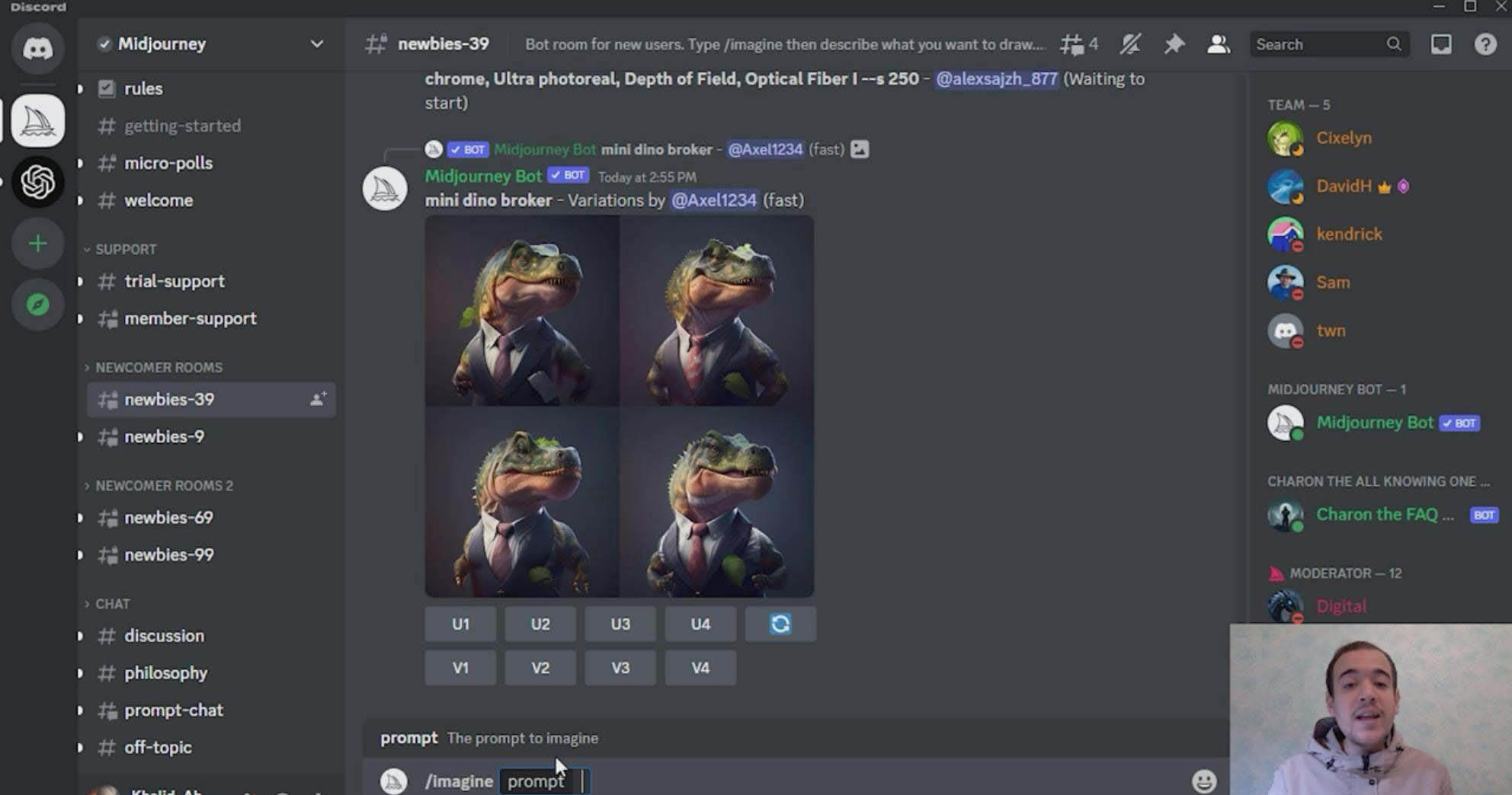 Midjourney 精通教程-使用Midjourney AI创建美丽艺术图像-36节课-中英字幕创鑫阁-网创项目资源站-副业项目-创业项目-搞钱项目创鑫阁