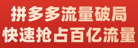 阿杰·拼多多流量破局:如何打黑标，爆款的思路，拼多多流量框架，快速抢占百亿流量创鑫阁-网创项目资源站-副业项目-创业项目-搞钱项目创鑫阁