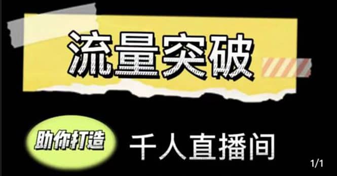 直播运营实战视频课，助你打造千人直播间（14节视频课）创鑫阁-网创项目资源站-副业项目-创业项目-搞钱项目创鑫阁