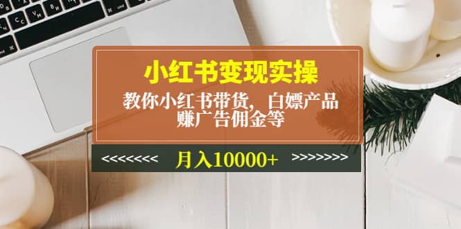 小红书变现实操：教你小红书带货，白嫖产品，赚广告佣金等创鑫阁-网创项目资源站-副业项目-创业项目-搞钱项目创鑫阁