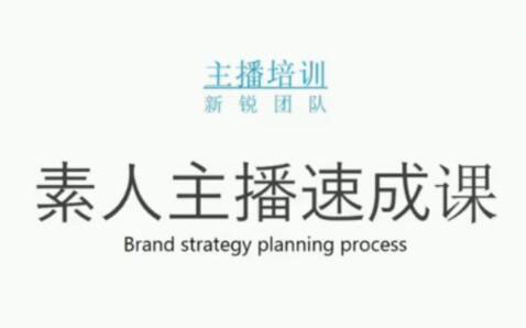 素人主播两天养成计划,月销千万的直播间脚本手把手教学落地创鑫阁-网创项目资源站-副业项目-创业项目-搞钱项目创鑫阁