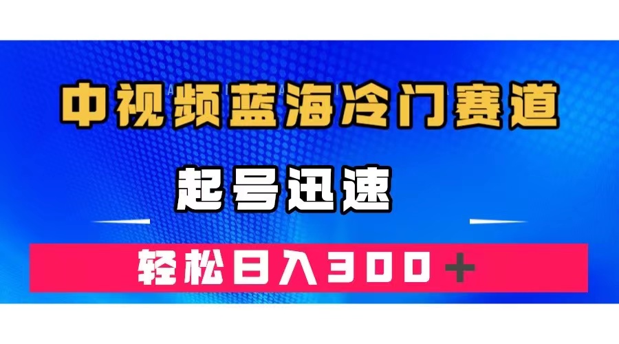 中视频蓝海冷门赛道，韩国视频奇闻解说，起号迅速，日入300＋创鑫阁-网创项目资源站-副业项目-创业项目-搞钱项目创鑫阁
