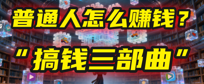 普通人怎么赚钱？2025年马哥揭秘“搞钱三部曲”：从抄作业，到自创武功，月入10万+！创鑫阁-网创项目资源站-副业项目-创业项目-搞钱项目创鑫阁